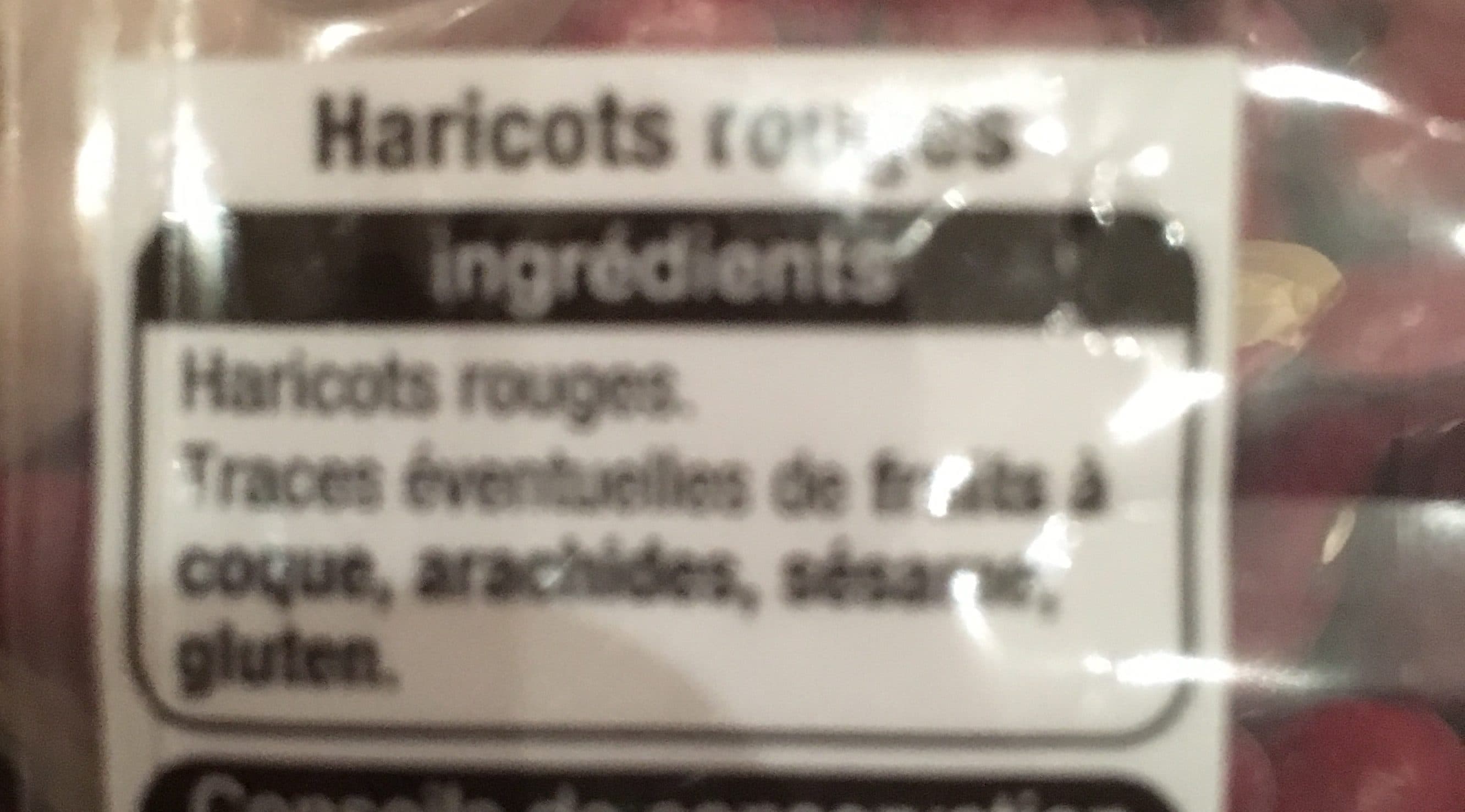 Auchan Haricots rouges packshot