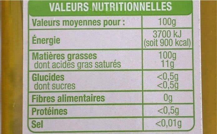 Auchan 4 huiles vierges packshot