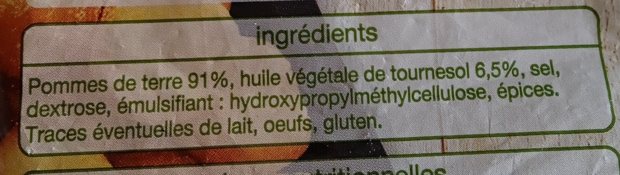 Auchan Les pommes de terre NOISETTES packshot