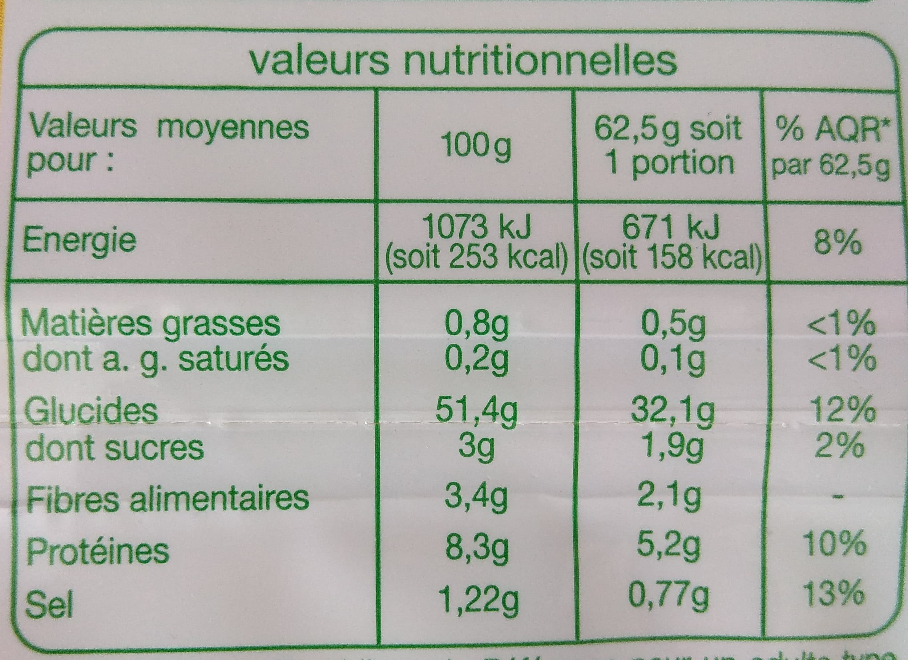 Auchan Bio Demi-baguettes de campagne précuites sur sole de pierre packshot