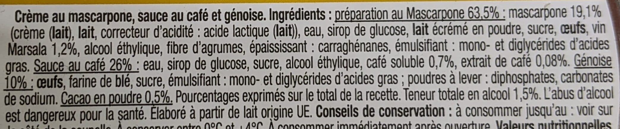 Auchan Tiramisu packshot