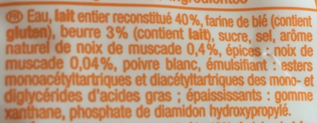 Auchan Sauce Béchamel packshot
