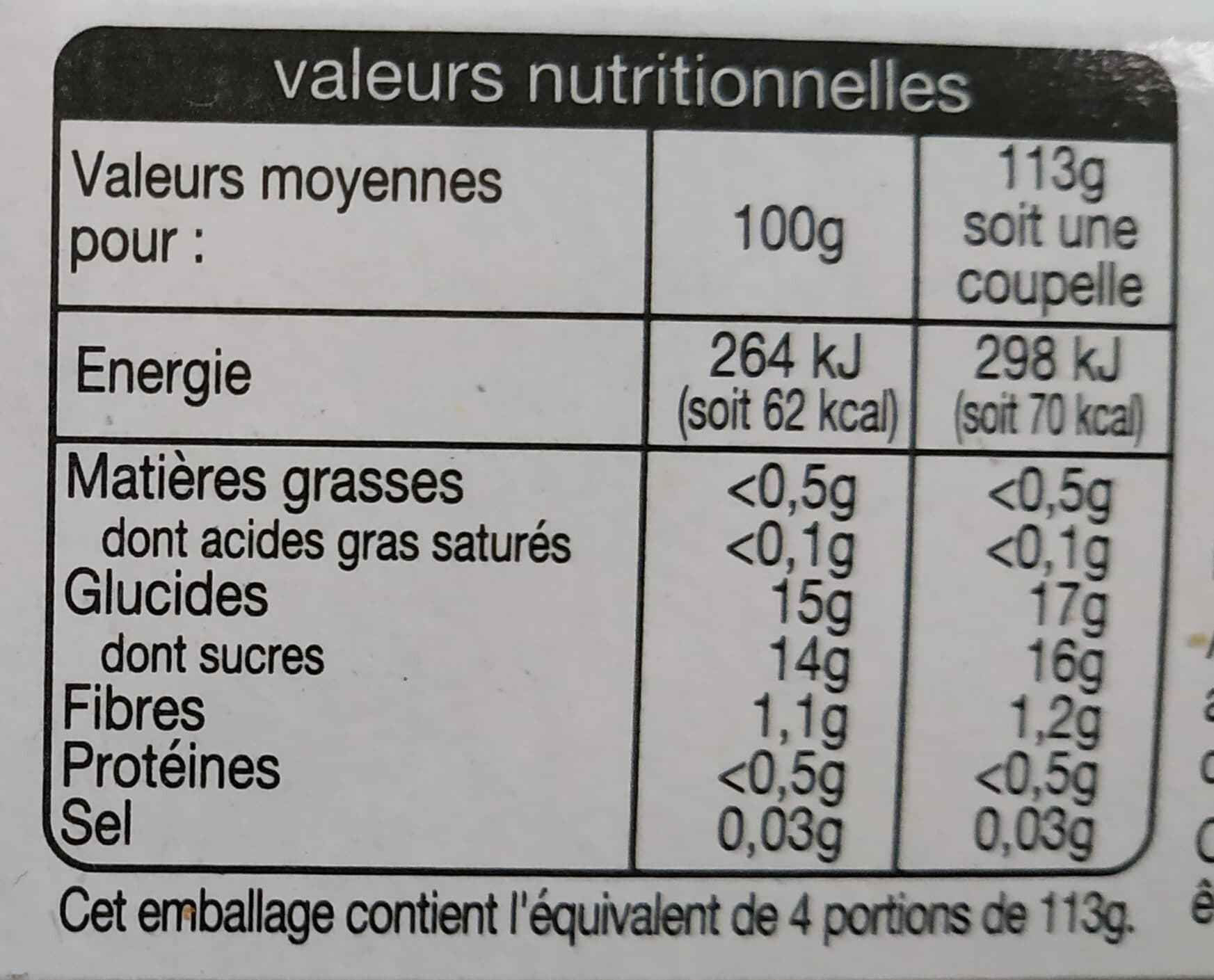 Auchan Coupelles du soleil packshot