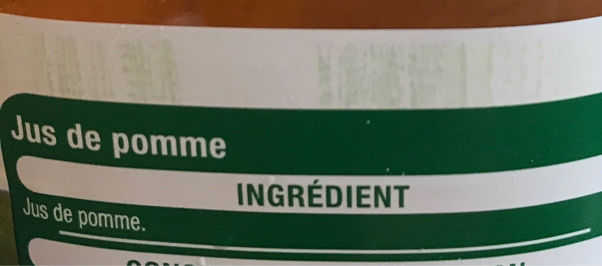 Auchan 100% - Pur jus - pommeSans sucres ajoutés** Comme tous les jus de fruits. Contient les sucres naturellement présents dans les fruits. packshot