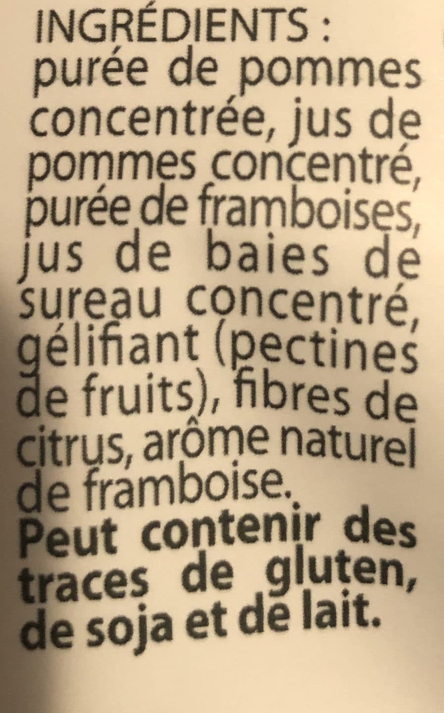 Nature Addicts Fruits stick framboise packshot