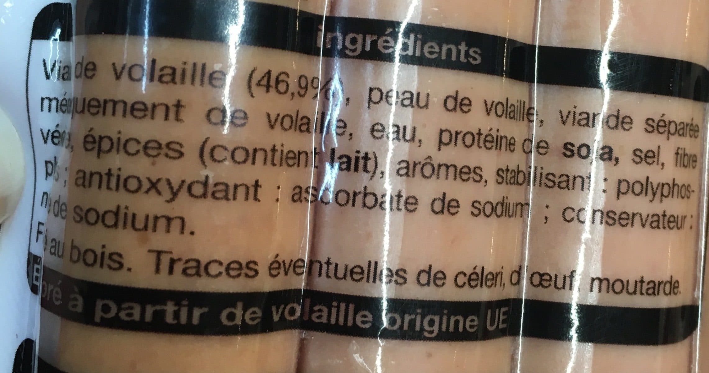 Auchan Knacks de volaille packshot