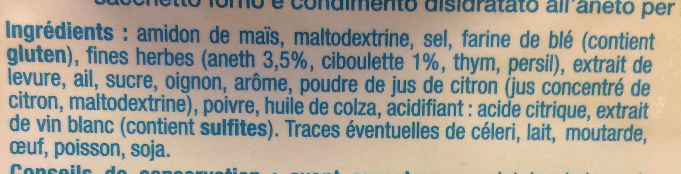 Auchan Papillote a l'aneth packshot