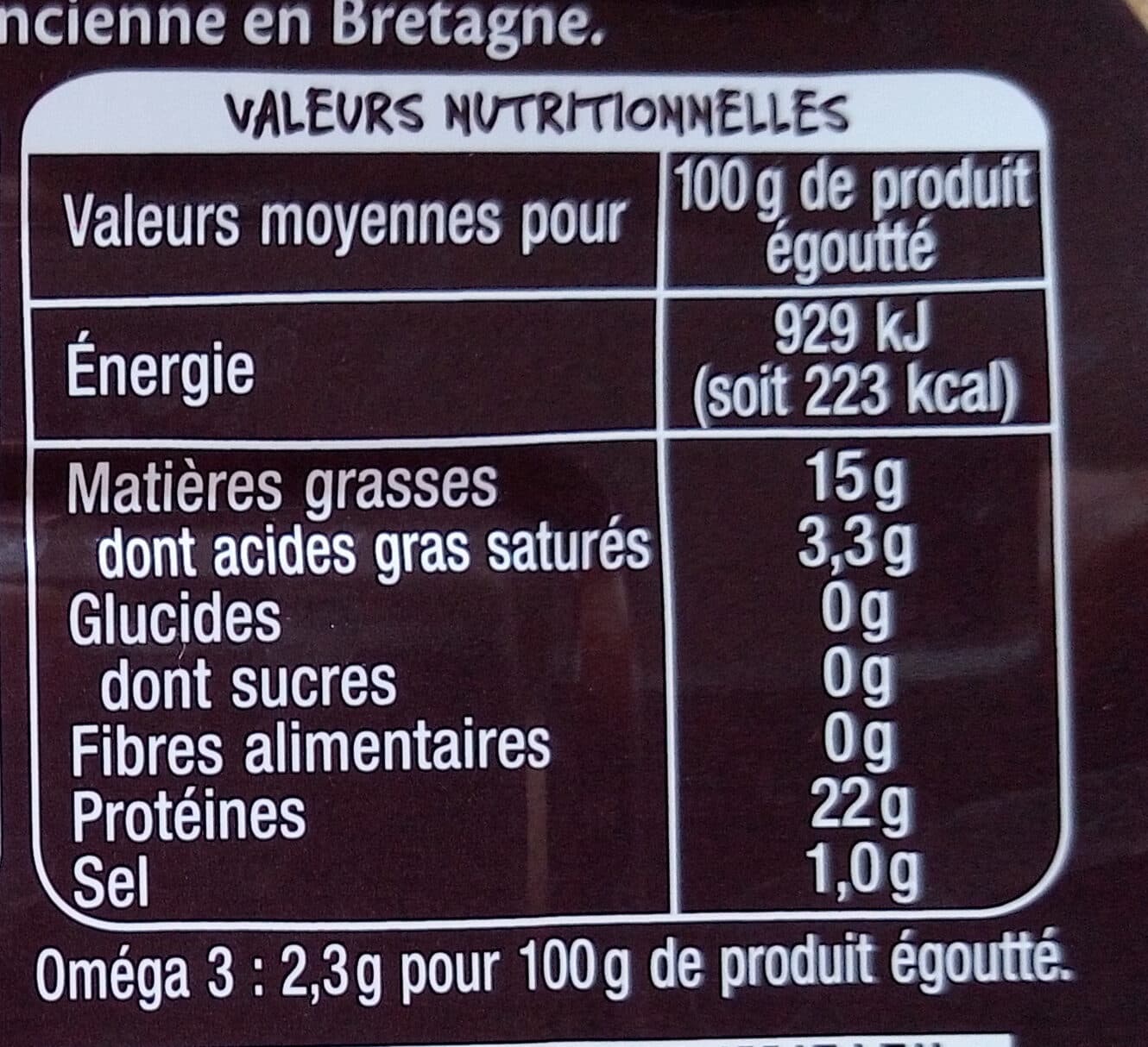 AUCHAN MMM Sardines à l'ancienne millésime 2019 à l'huile d'olive vierge extra packshot