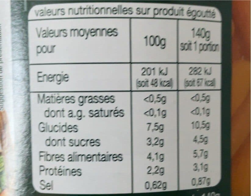 Auchan Petit pois extra-fins et carottes à l'étuvée packshot