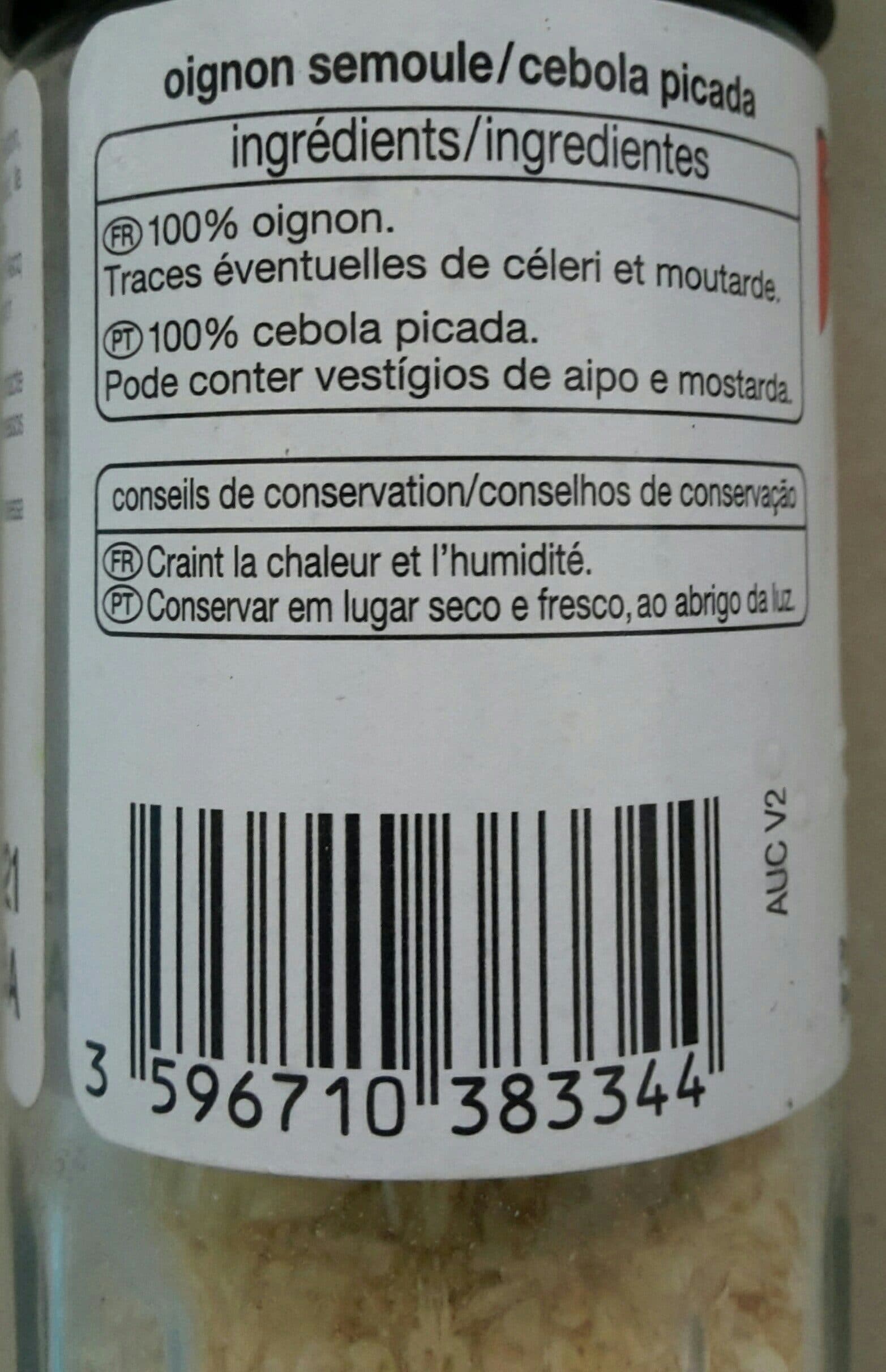 Auchan Oignon semoule packshot