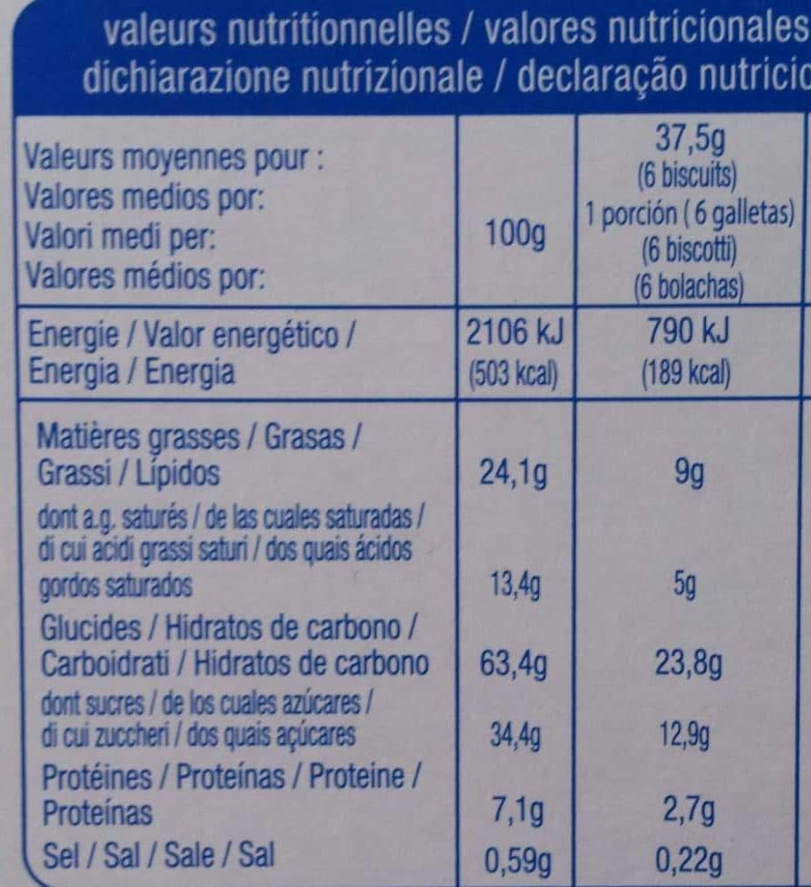 Auchan Mon goûter mini ronds chocolat et lait packshot