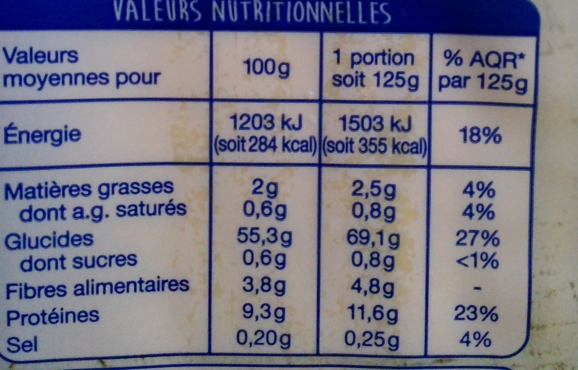 Auchan Pâtes à lasagnes packshot