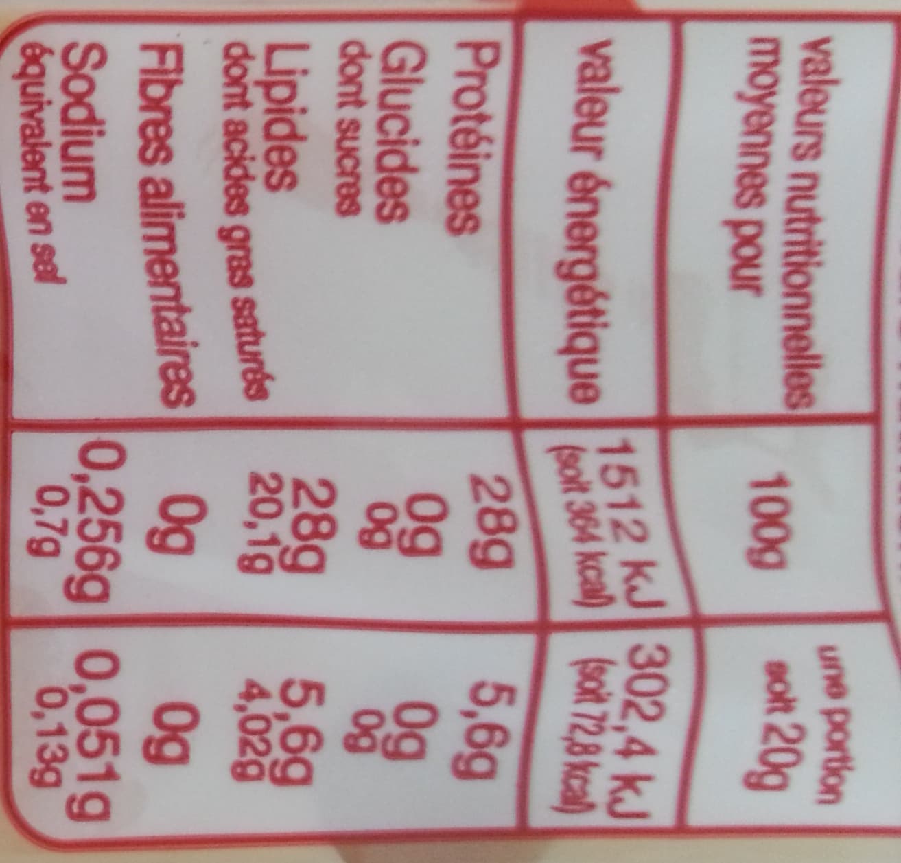 Auchan Emmental packshot