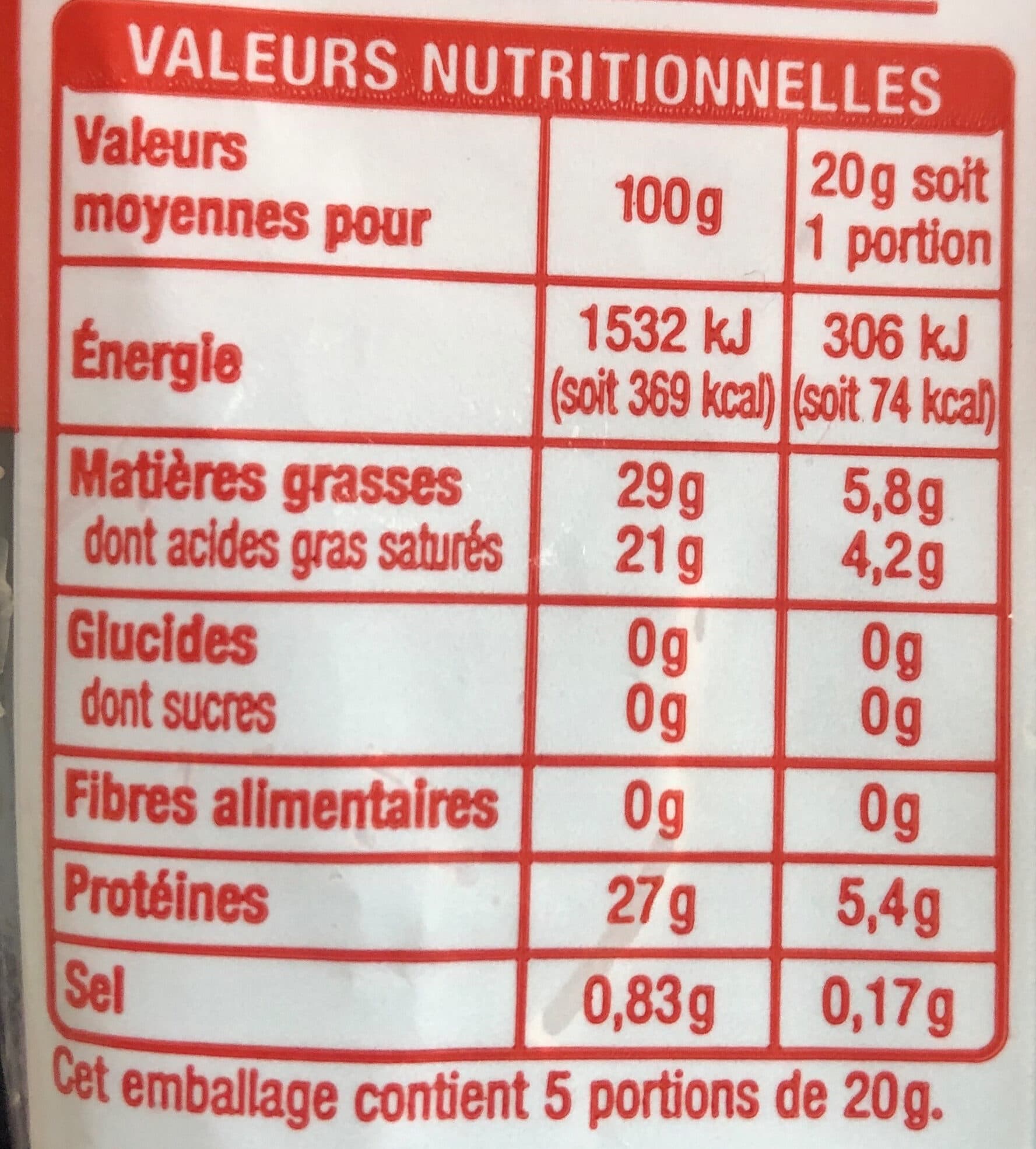 Auchan Emmental râpéPETIT 100G packshot