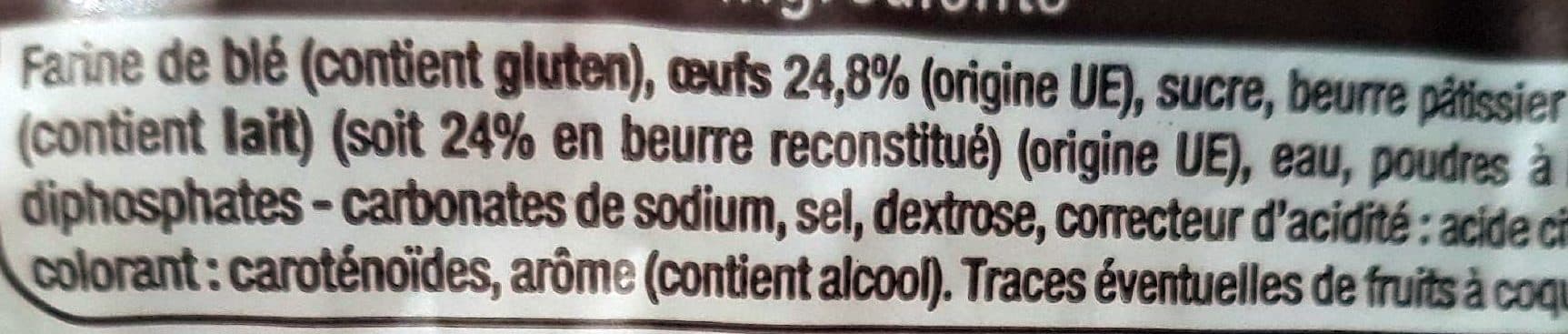 Auchan Quatre-quarts pur beurre packshot