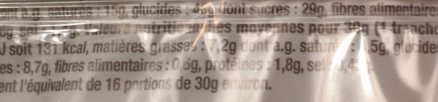Auchan Quatre-quarts pur beurre packshot