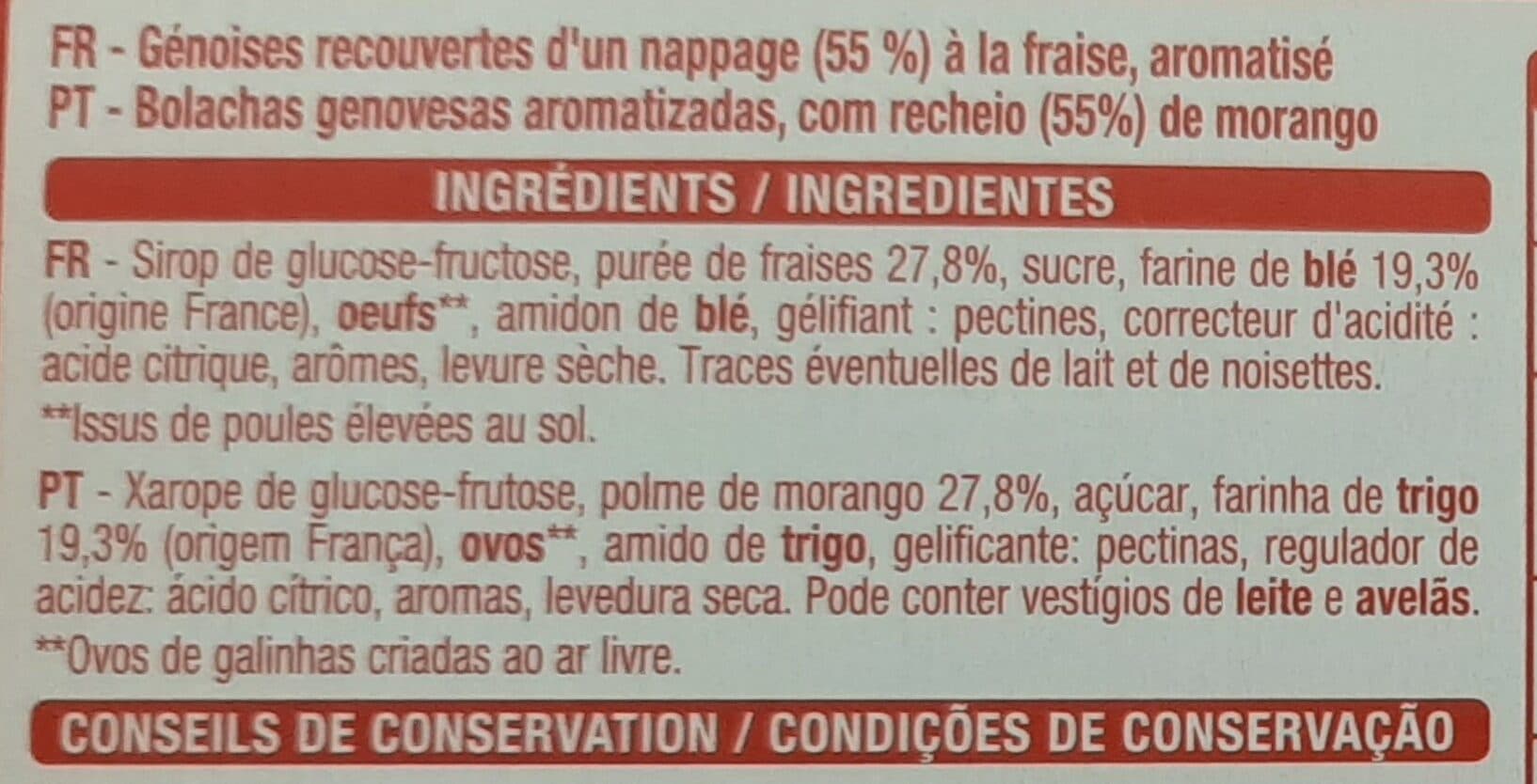 Auchan Barquettes fraise packshot