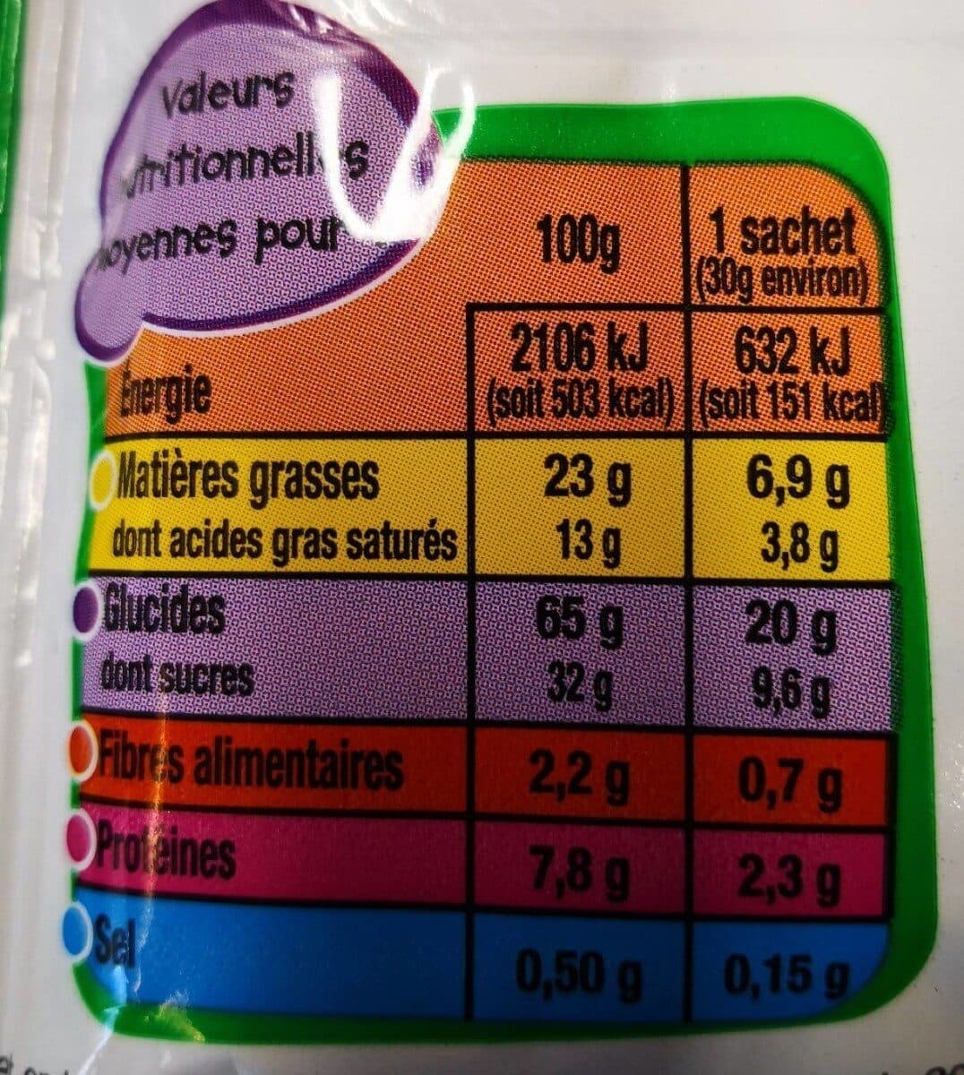 Auchan Oursons nappés chocolat au lait issus de l'agriculture biologique packshot