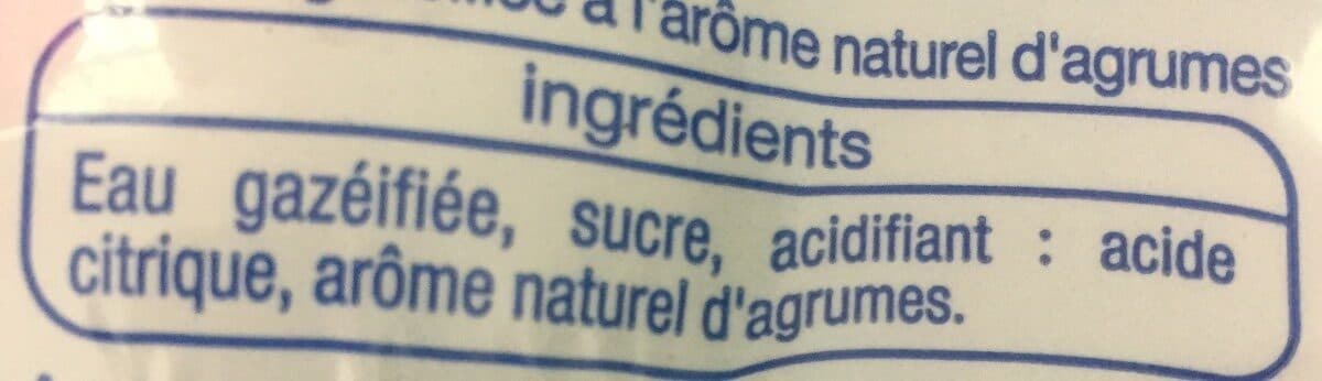 Auchan Limonade - A l'arôme naturel de citron - citron vert packshot
