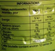 Auchan Thé glacé saveur pêche packshot