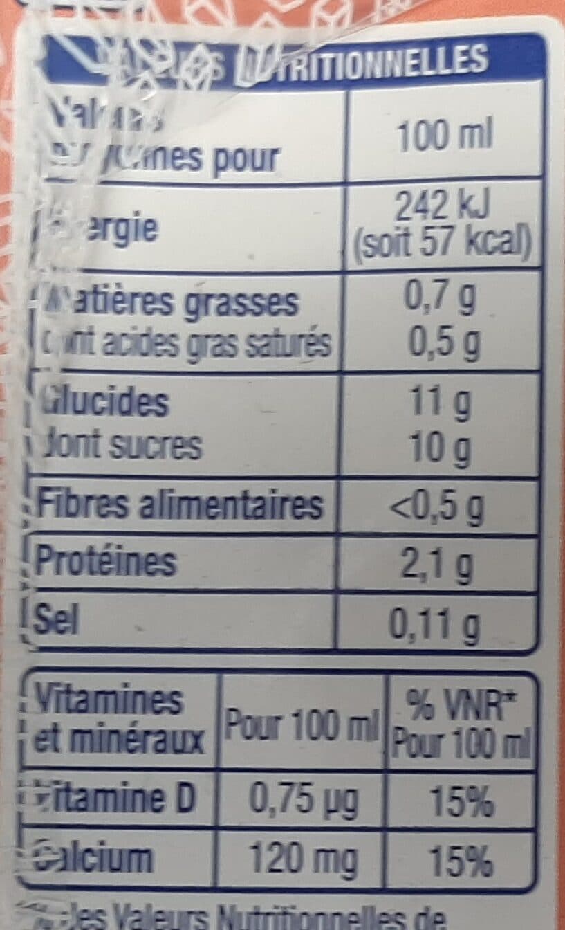 Auchan Boisson au Lait Saveur Fraise packshot