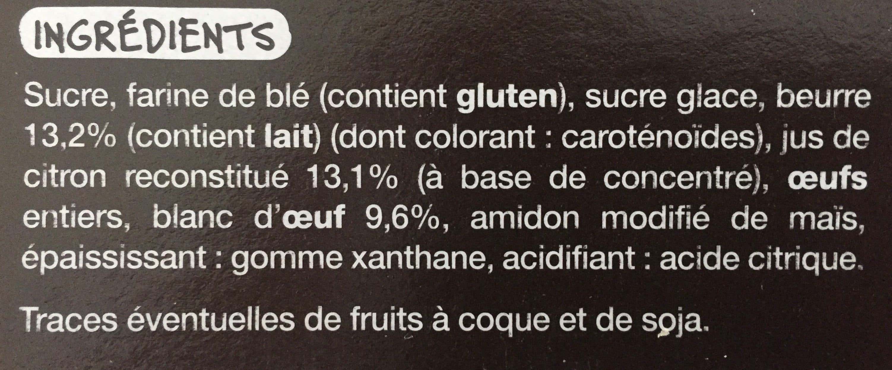 Auchan Tarte citron meringuée packshot