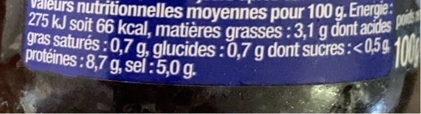 Auchan Oeufs de lompe noirs 100g packshot