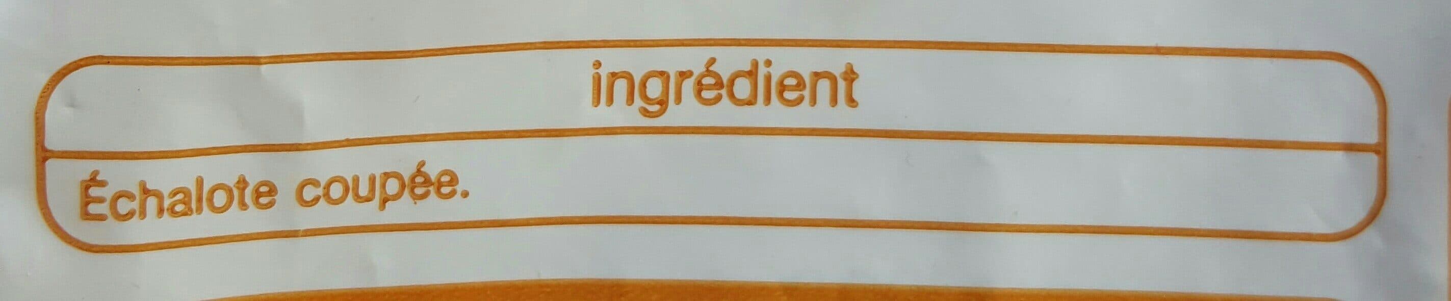 Auchan Echalote finement coupée packshot