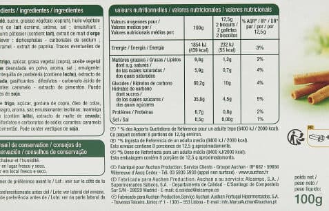 Auchan Assortiment de Biscuits Glacier packshot