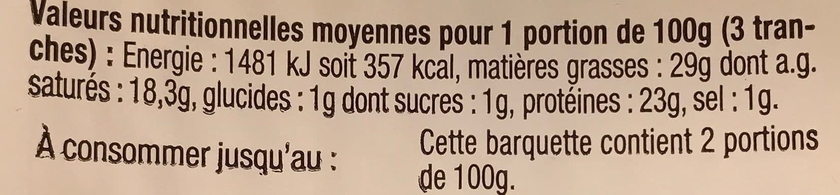 Auchan Tranches deMorbier packshot