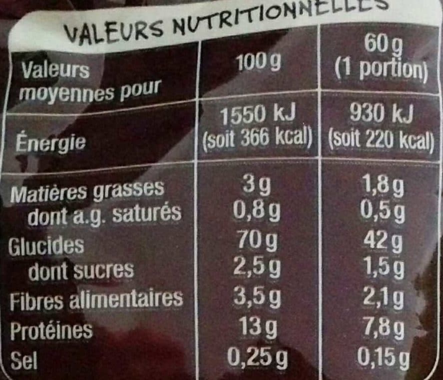 Auchan Crozets sarrasin packshot
