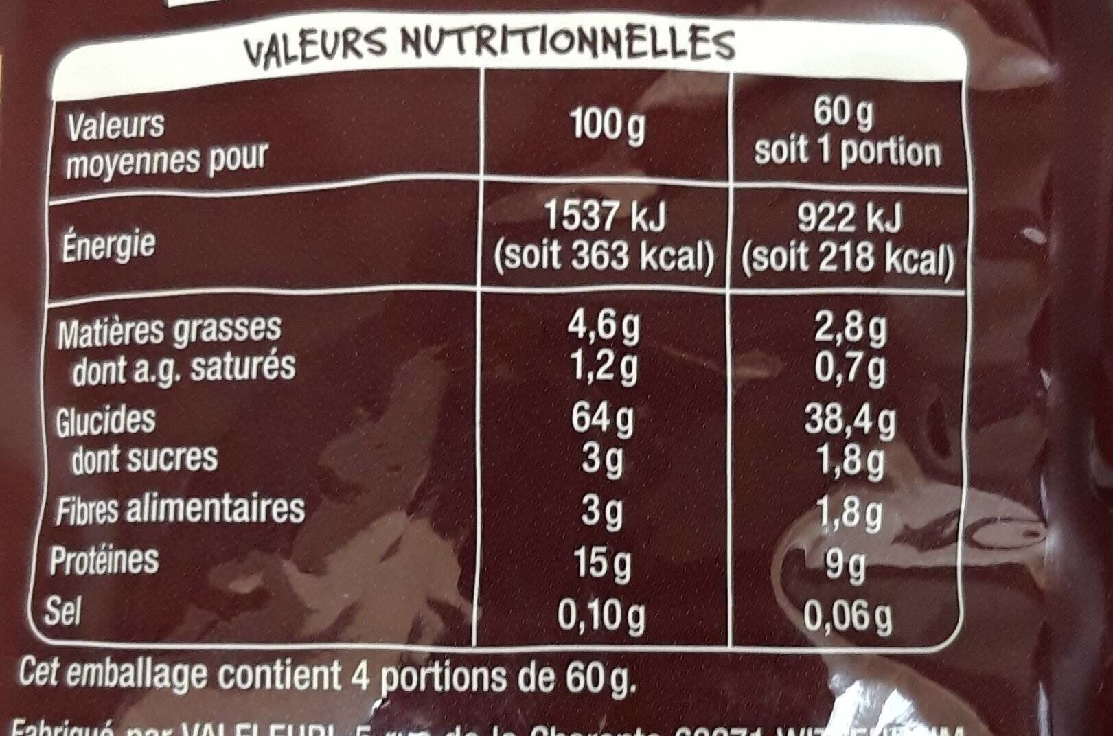 Auchan Torsades pâtes d'Alsace IGP aux 7 œufs frais packshot