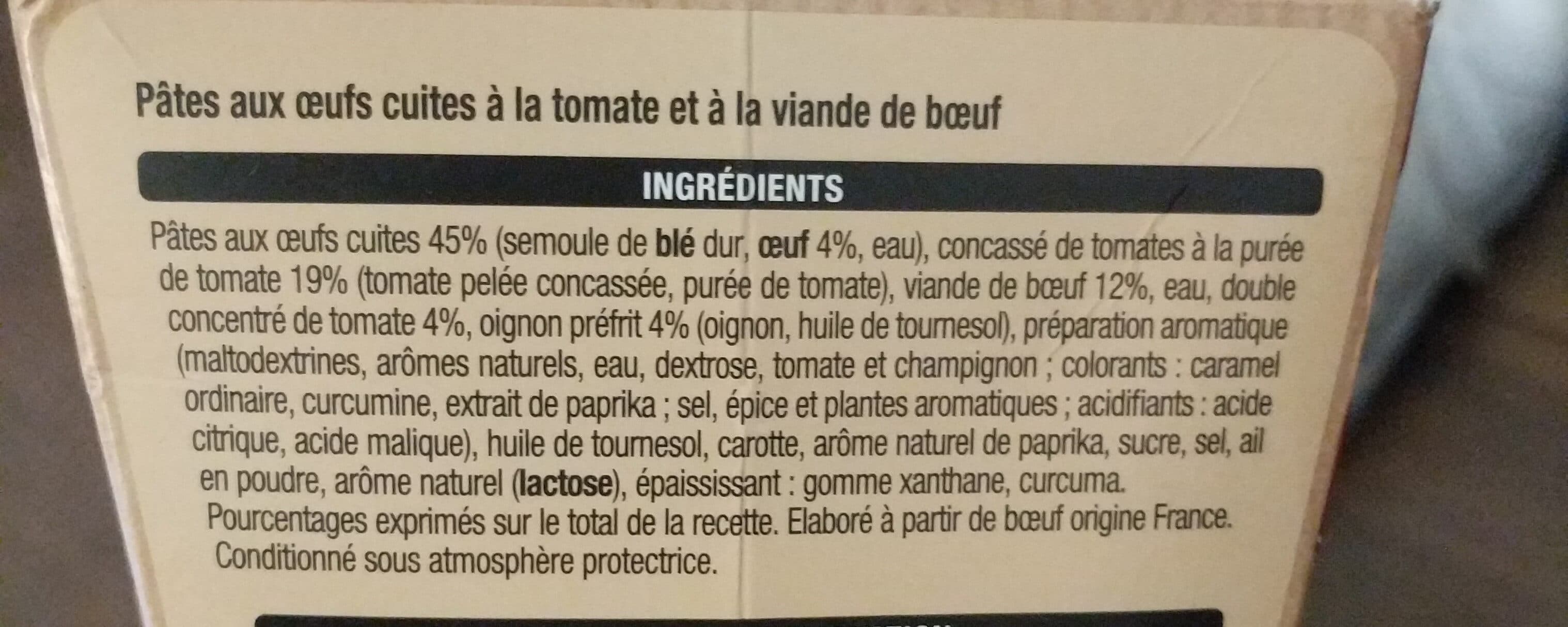 Auchan Festonate bolognaise packshot