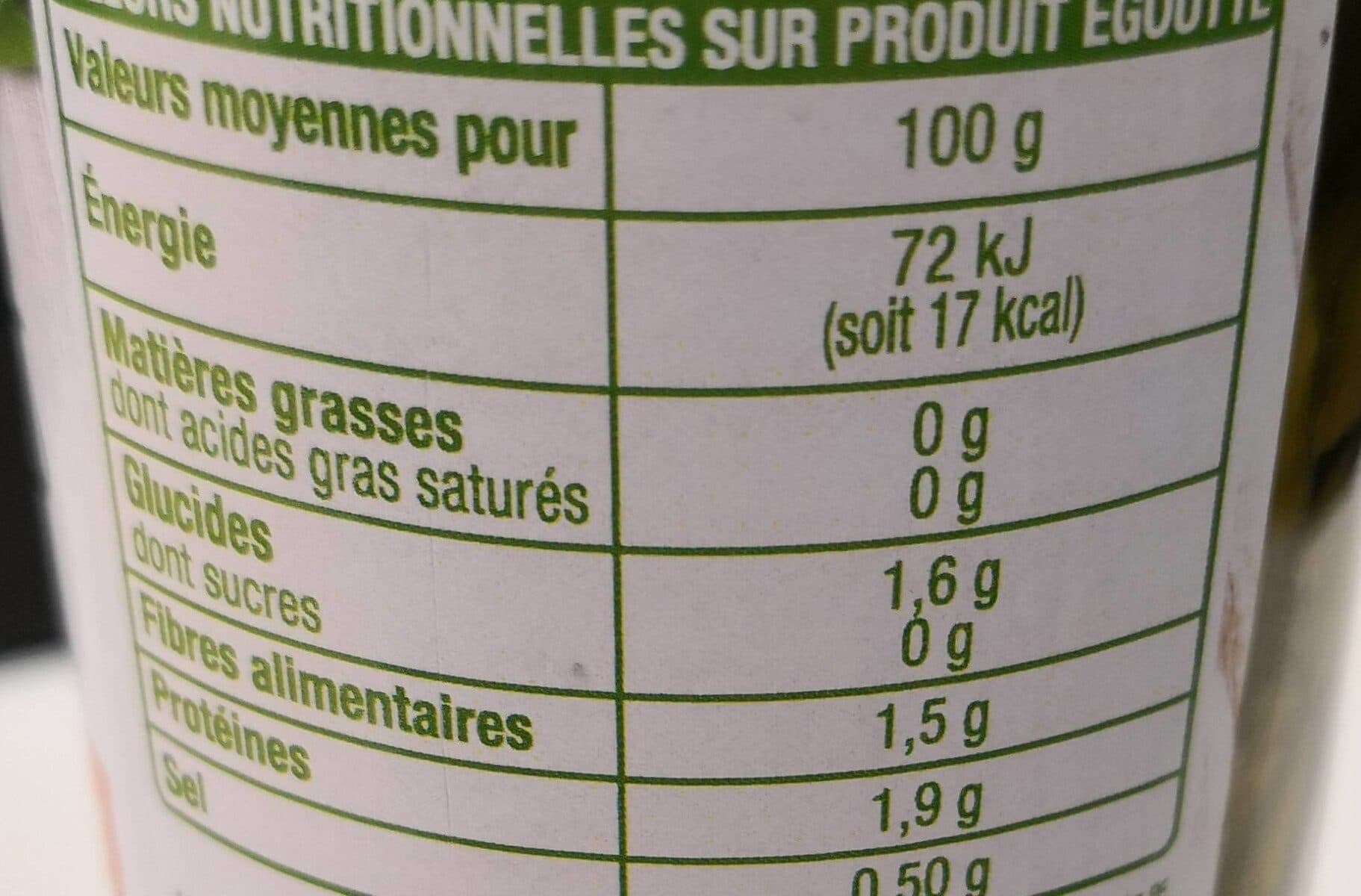 Auchan Asperges vertes moyennes packshot