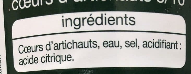 Auchan Coeurs d'artichauts packshot