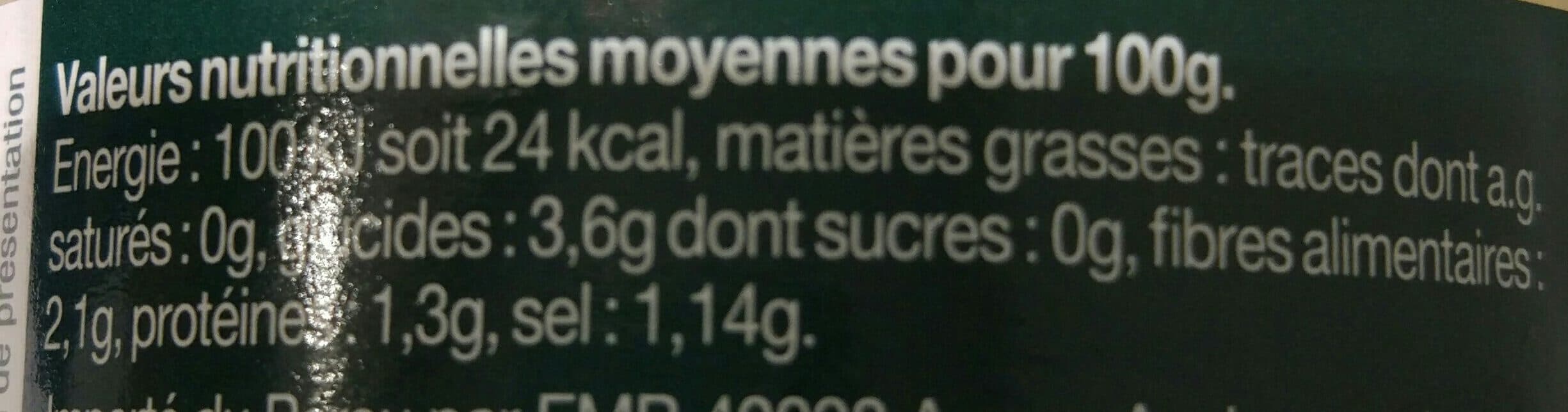 Auchan Pointes d'asperges blanches packshot