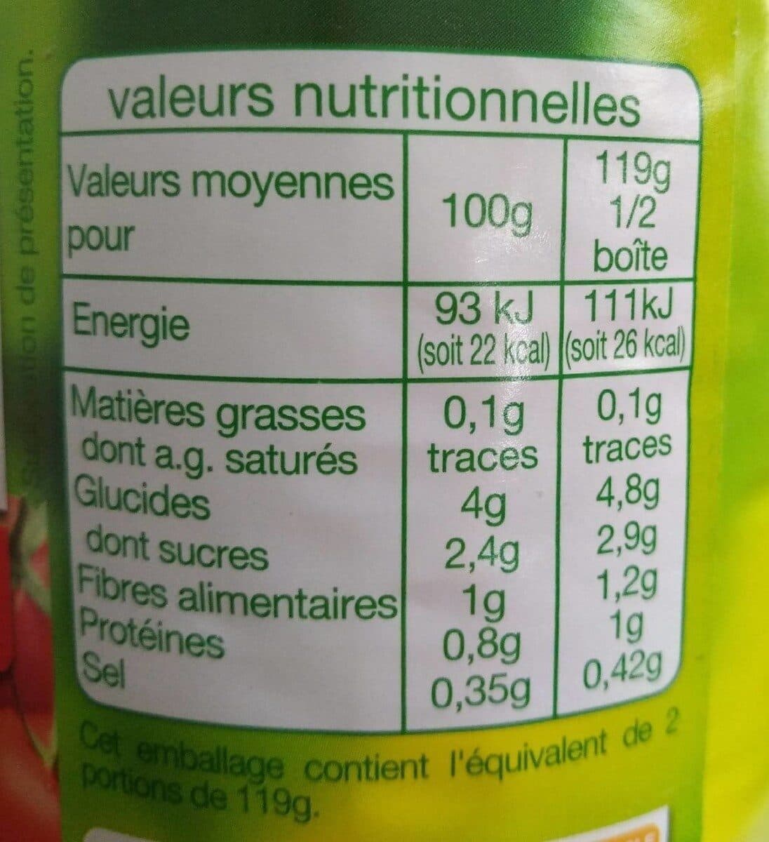 Auchan Tomates Entières Pelées au Jus packshot