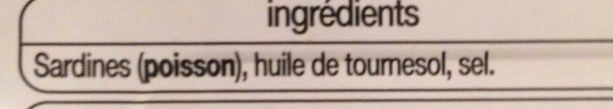 Auchan Sardines à l'huile de tournesol packshot