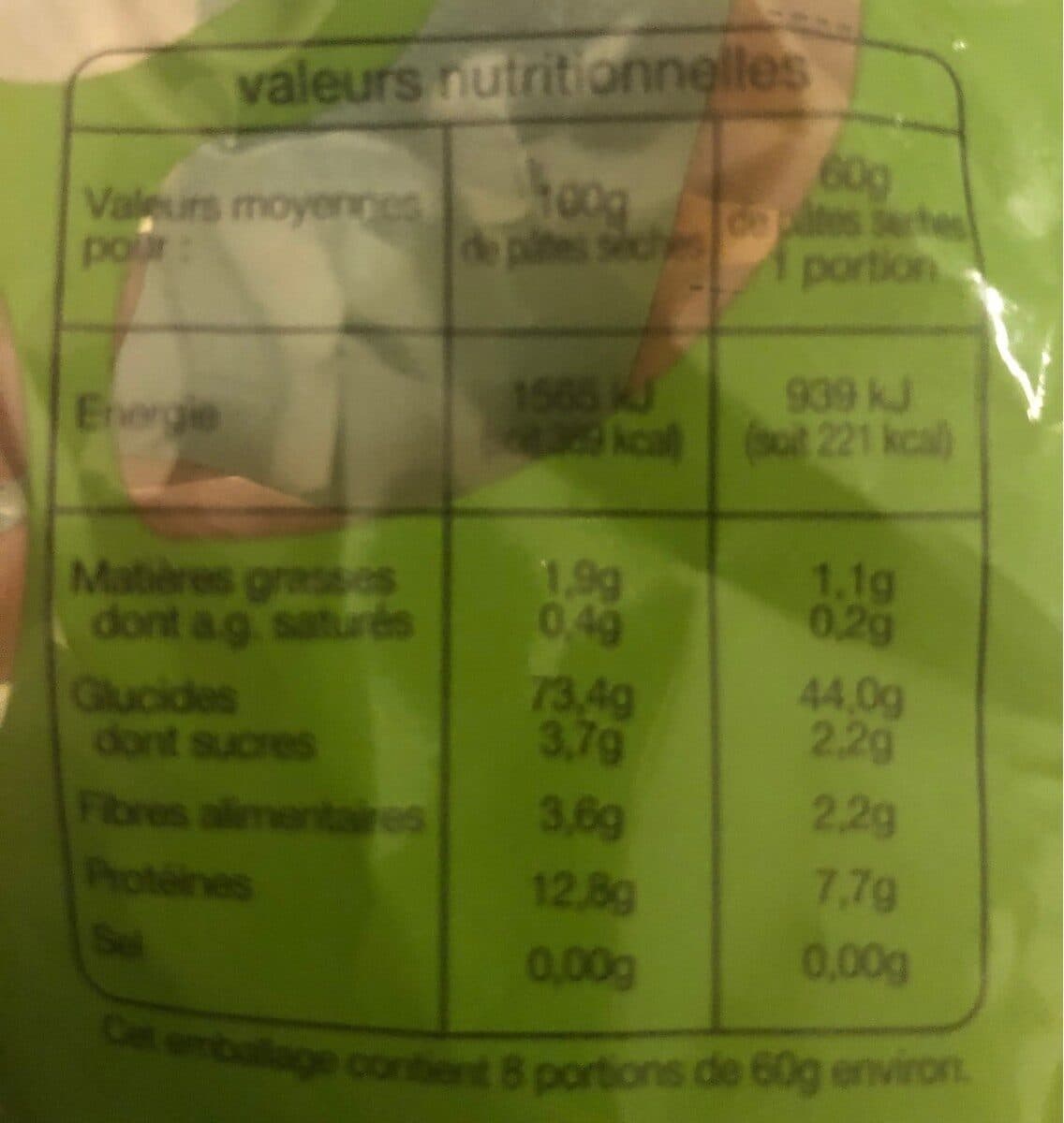 Auchan Coquillettes packshot