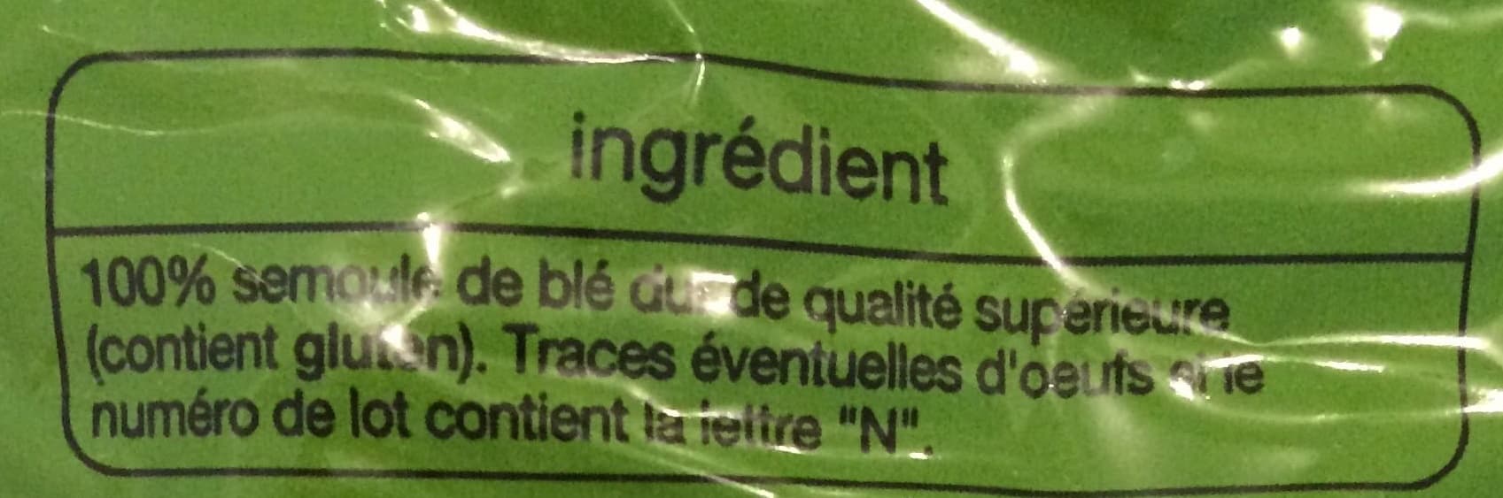 Auchan Pipe rigate packshot
