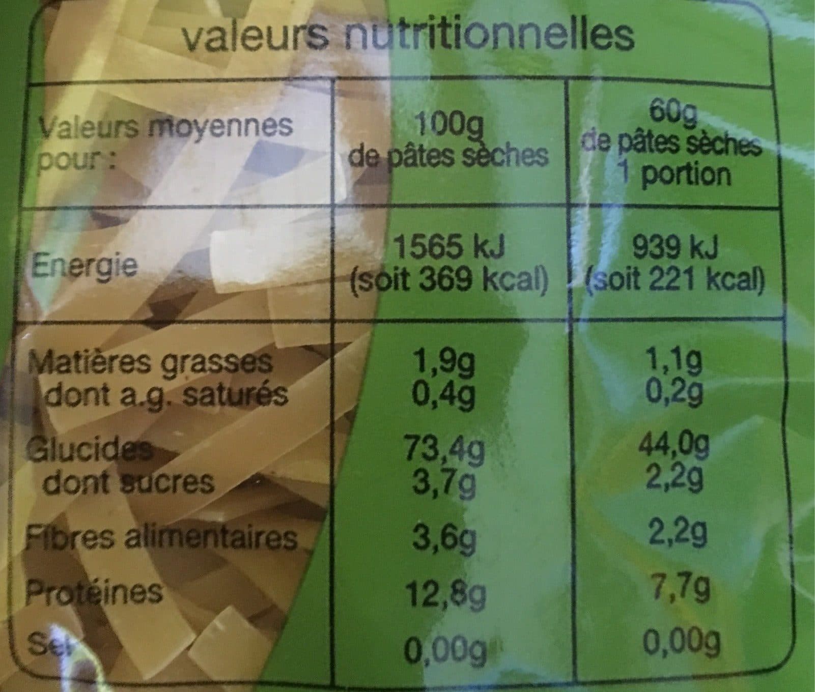 Auchan Nouilles packshot