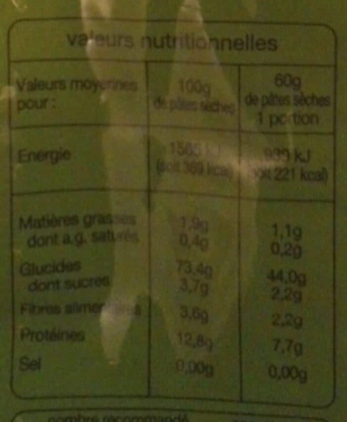 Auchan Penne Rigate packshot