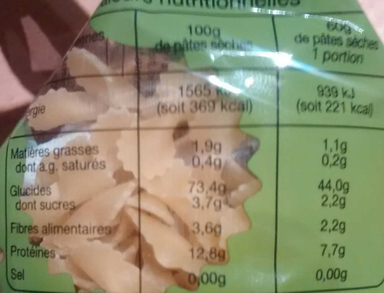Auchan Petits paniers packshot