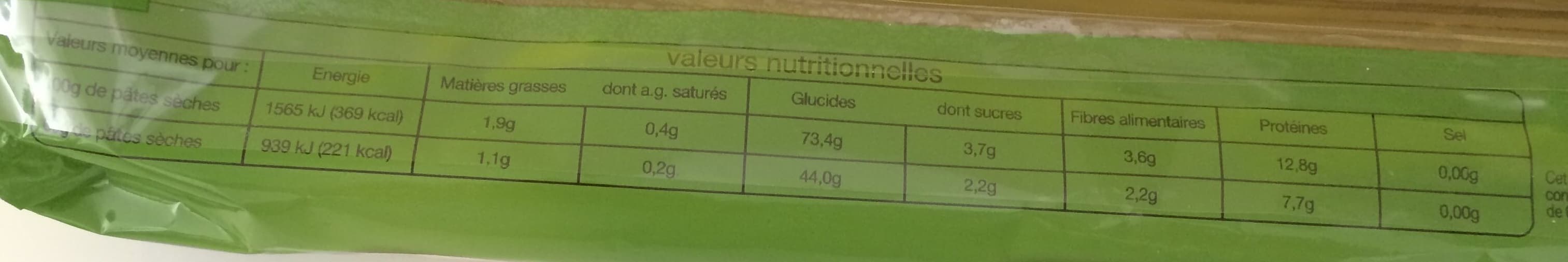 Auchan Spaghetti packshot