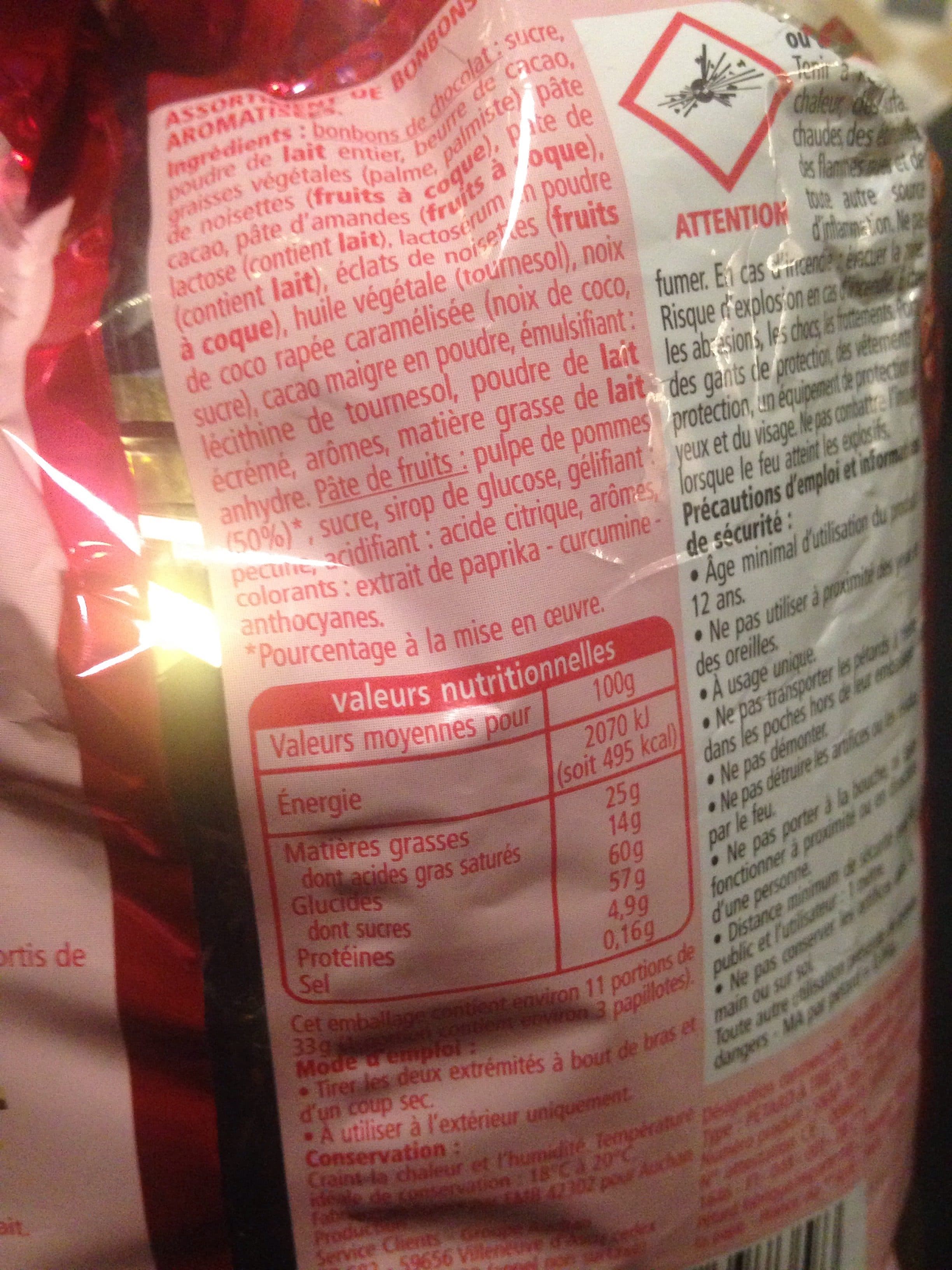 Vendôme Papillotes pétards packshot