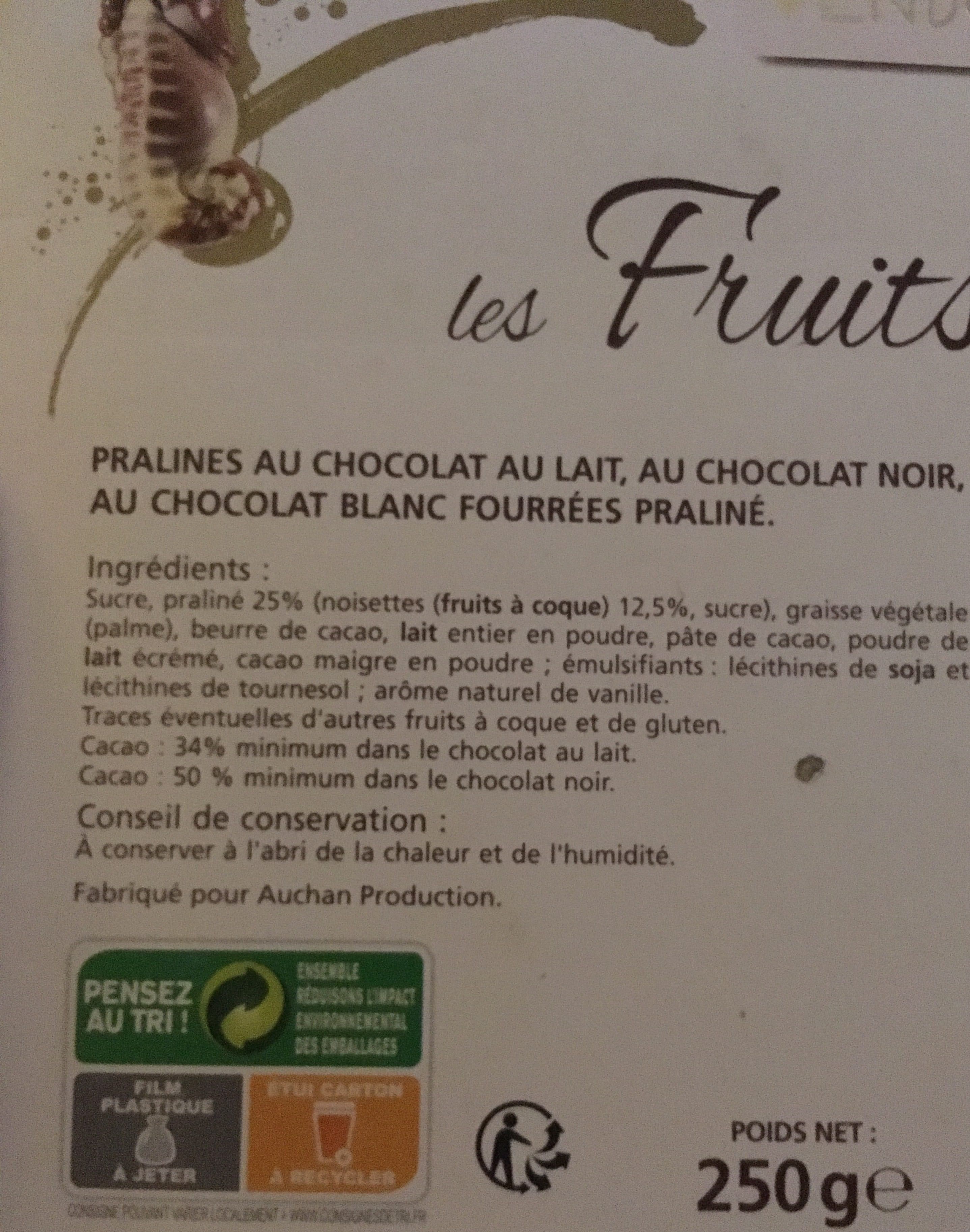 Vendome Les Fruits de Mer packshot