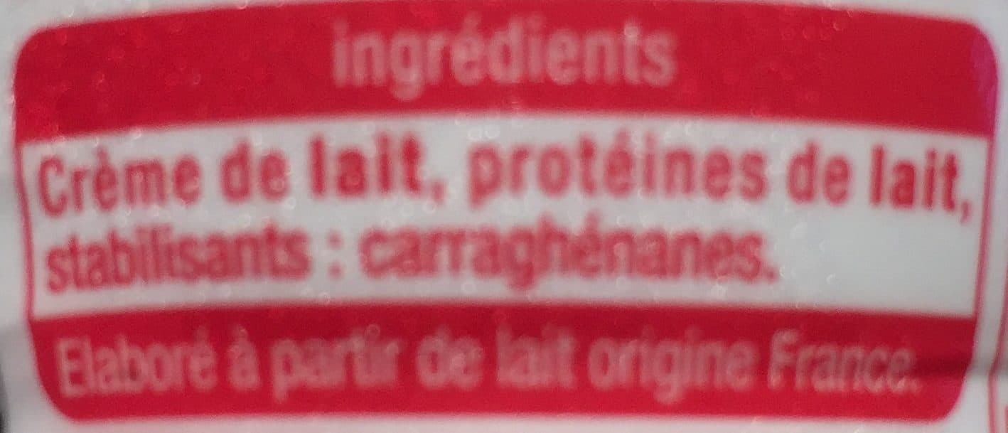 Auchan Crème entière fluide30% mat. gr. packshot