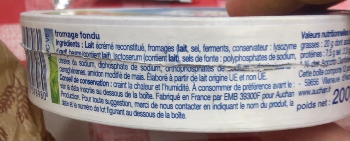 Auchan 12 p'tits triangles packshot