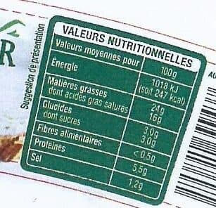 Auchan Mon moment Fromager Ail et Fines Herbes packshot