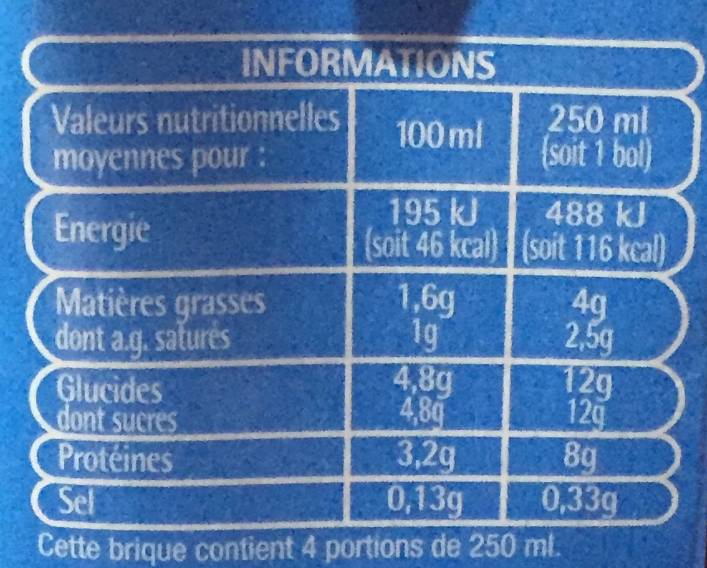 Pouce PouceLait demi-écrémé packshot